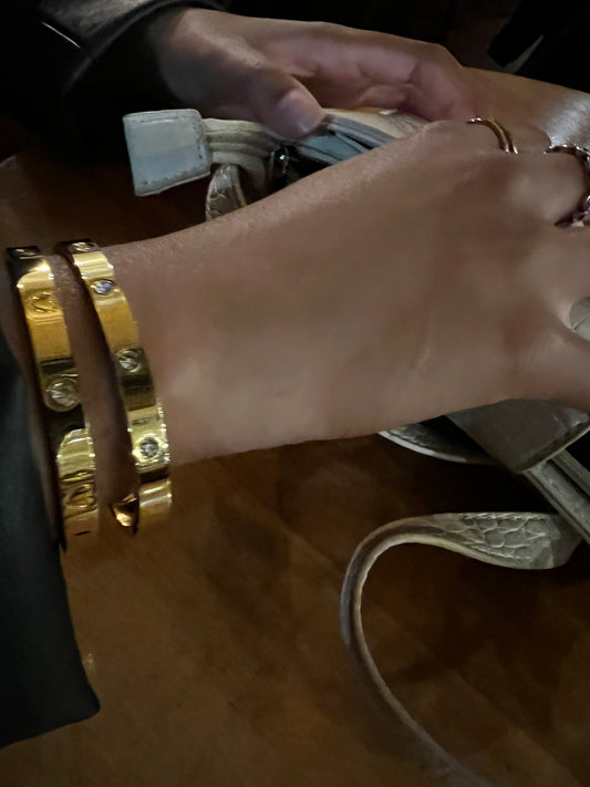 Novella Bangle - Gold