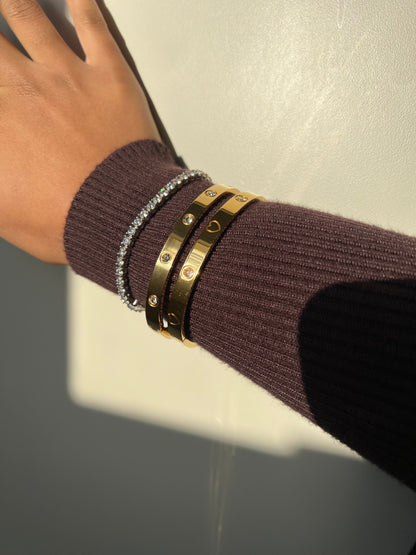 Novella Bangle - Gold